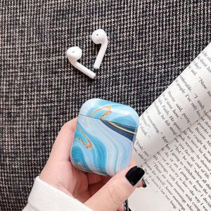 Luxury Marble Earphone Case For Air pods - ZOICOO